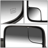 02-09 Dodge Ram 1500/2500/3500 Powered Heated Towing Mirrors Pair Black