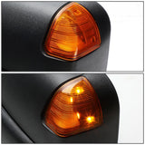 02-09 Dodge Ram Manual Towing Mirrors w/ LED Amber Signal - Pair