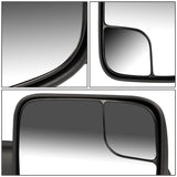 02-09 Dodge Ram Manual Towing Mirrors w/ LED Amber Signal - Pair