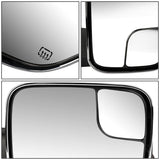 02-09 Dodge Ram Towing Mirrors Pair Powered Heated Chrome Signal