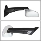 09-16 Dodge Ram Powered Heated Towing Mirrors - Chrome Pair