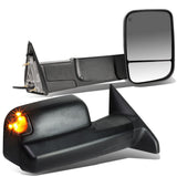 09-16 Dodge Ram Powered Heated LED Smoke Towing Mirrors - Pair
