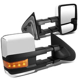14-17 Chevrolet Silverado GMC Sierra Towing Mirrors Heated Powered