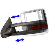 14-17 Chevrolet Silverado GMC Sierra Towing Mirrors Heated Powered