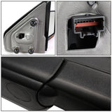 2004-2014 Ford F-150 Right Towing Mirror Manual LED Signal Black