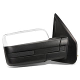 04-14 Ford F-150 Manual Towing Mirror - Right Chrome