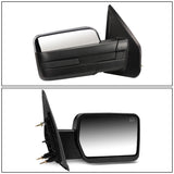 04-14 Ford F-150 Manual Towing Mirror - Right Chrome