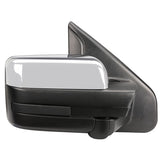 04-14 Ford F-150 Manual Towing Mirror - Right Chrome