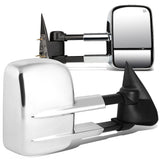 1999-2002 Chevrolet Silverado GMC Sierra Towing Mirrors Chrome Heated