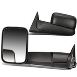 94-97 Dodge Ram 1500/2500/3500 Power Towing Mirror Pair - Black