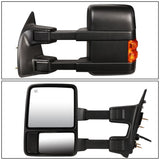 99-07 Ford F-250 F-350 F-450 F-550 Super Duty Towing Mirrors - Powered