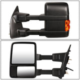 2008-2016 Ford F-250 F-350 F-450 F-550 Manual Heated LED Towing Mirror
