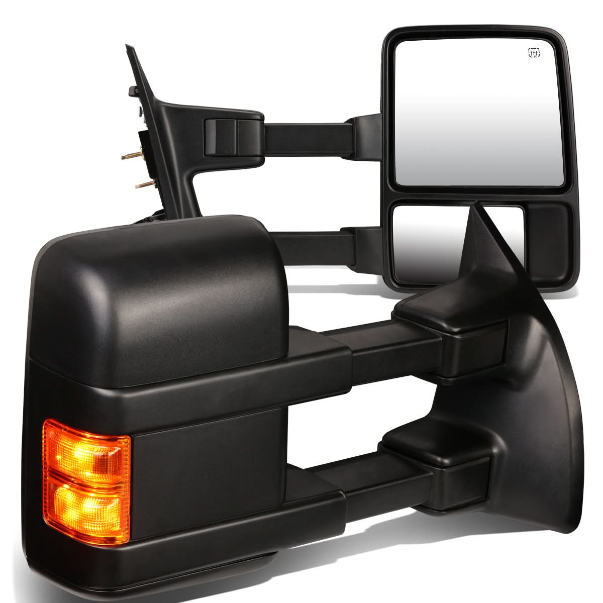 2008-2016 Ford F-250 F-350 F-450 F-550 Super Duty Towing Mirrors Pair