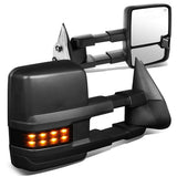 99-06 Chevy Silverado GMC Sierra Powered Heated LED Towing Mirrors