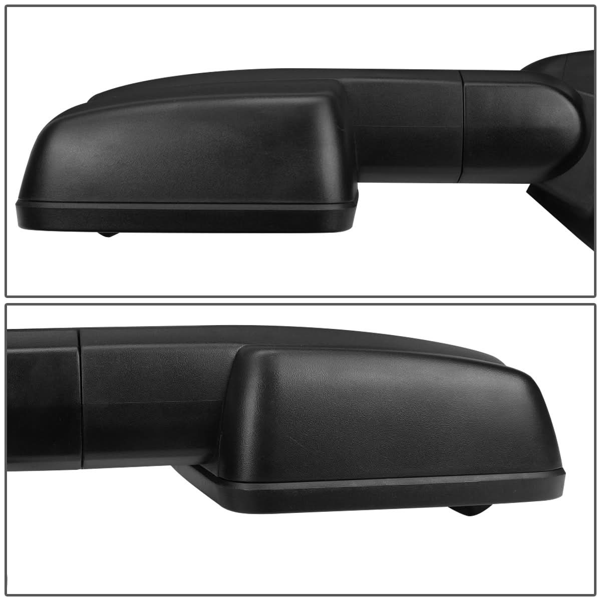 88-02 Chevy GMC C/K Series Manual Towing Mirrors - LED Signal Black