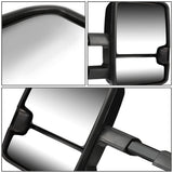 88-02 Chevrolet GMC C/K Tahoe Yukon Towing Mirrors Powered LED Chrome