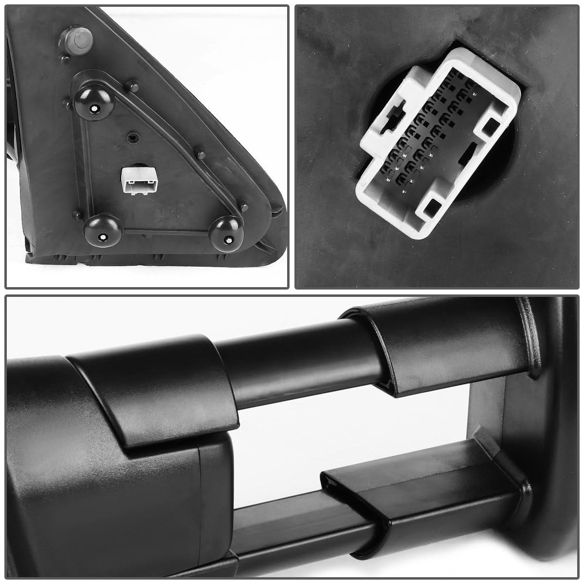 07-16 Toyota Tundra Powered Heated LED Towing Mirrors - Pair