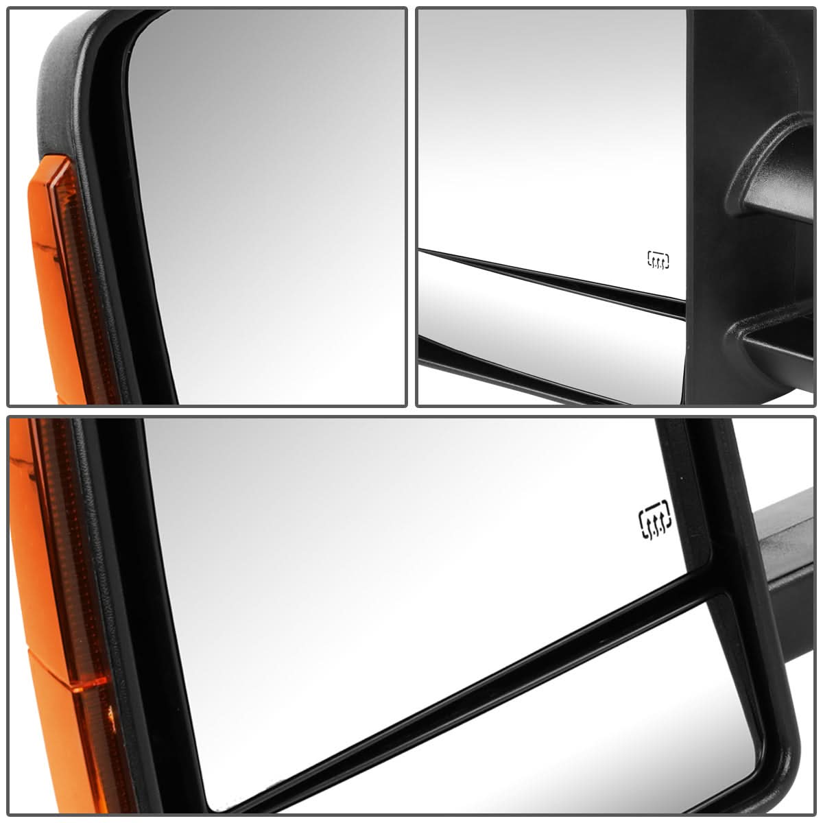 07-16 Toyota Tundra Left Towing Mirror - Powered Heated LED Signal