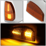 2007-2016 Toyota Tundra Powered Heated LED Towing Mirrors - Chrome