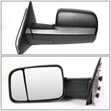 02-08 Dodge Ram 1500 03-09 Ram 2500 3500 Manual Heated Towing Mirrors