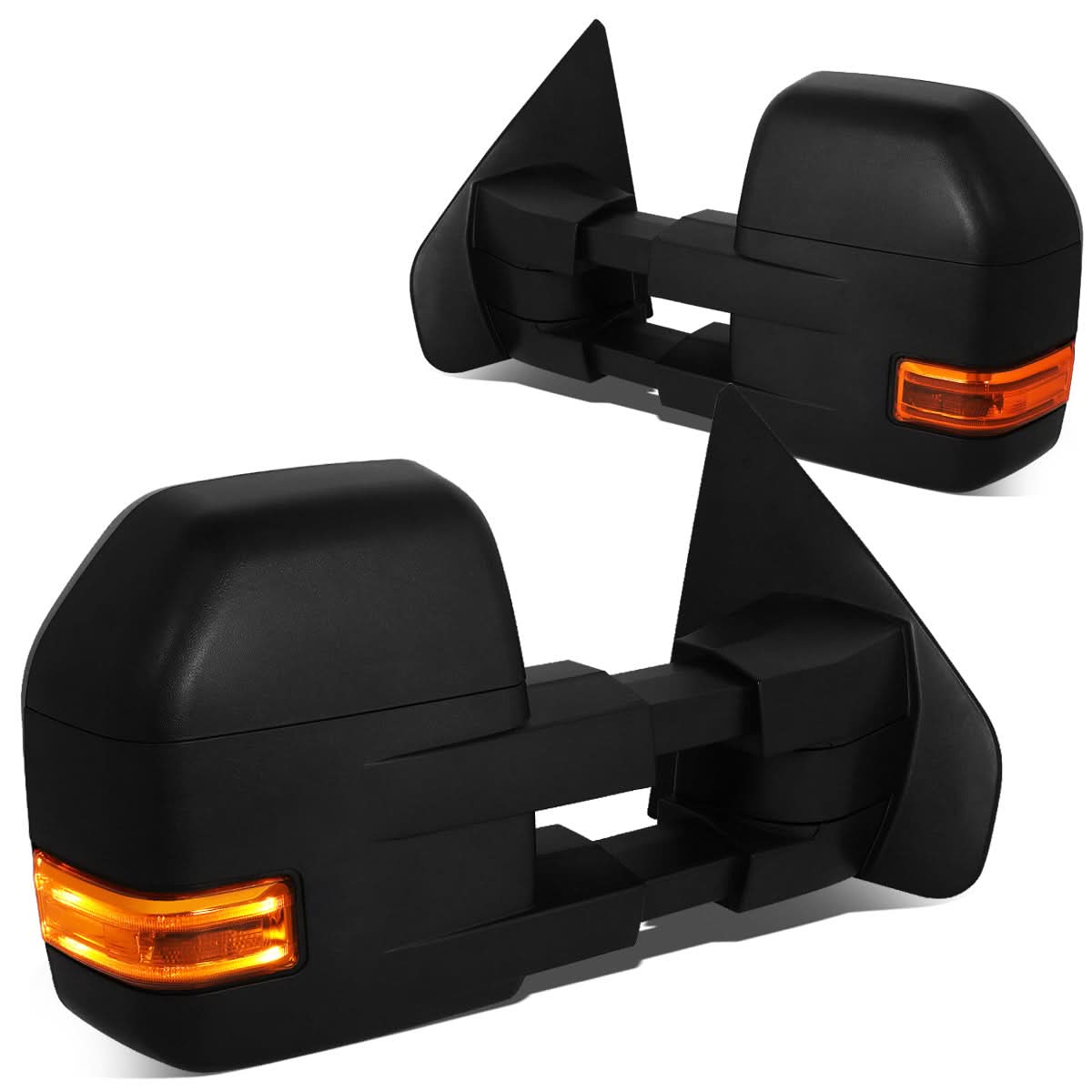 2004-2014 Ford F-150 Powered Heated Towing Mirrors with Puddle Lights