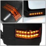 08-16 Ford F-250 F-350 F-450 F-550 Manual Towing Mirrors w/ LED Signal
