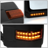 08-16 Ford F-250 F-350 F-450 F-550 Super Duty Manual Towing Mirrors LED