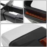 08-16 Ford F-250 F-350 F-450 F-550 Super Duty Manual Towing Mirrors LED