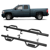 2007-2019 Chevy Silverado Sierra 1500 Extended Cab Black Running Board