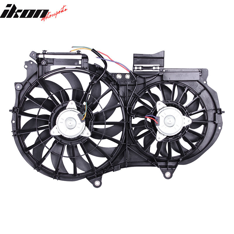 2005-2008 Audi A4 GEN 3 2003-2009 A4 Cabrio Dual Cooling Fan Assembly