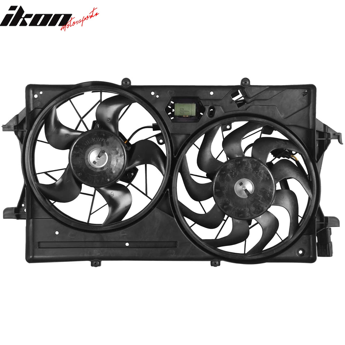 2003-2004 Ford Focus 2.0L DOHC Dual Engine Radiator Cooling Fan Assembly FO3115153 3S4Z-8C607CD