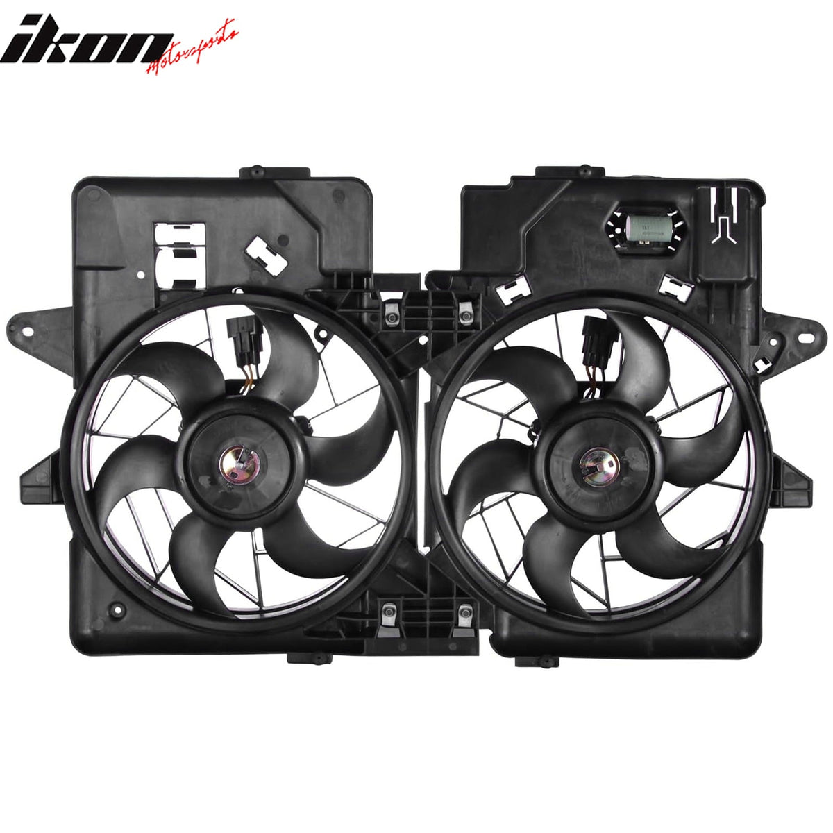 2001-2004 Ford Escape 3.0L& 2.0L AT 2001-2006 Mazda Tribute 3.0L V6 Dual Engine Radiator Cooling Fan Assembly