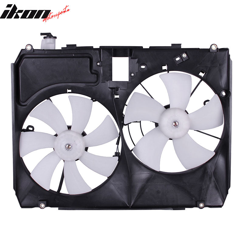 2004-2005 Toyota Sienna 3.3L Engine A/C Condenser Dual Cooling Fan