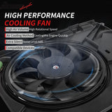 2004-2005 Toyota Sienna 3.3L Engine A/C Condenser Dual Cooling Fan