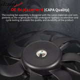 2008-2017 Mitsubishi Lancer 2.0L/2.4L A/C Condenser Dual Cooling Fan