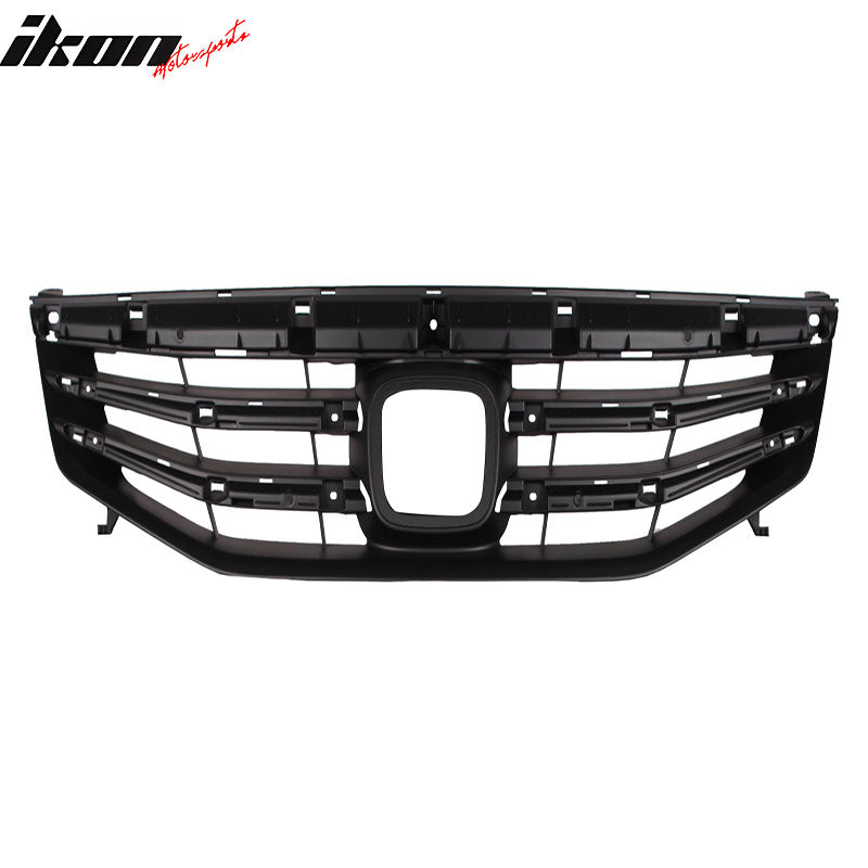 2011-2012 Honda Accord Sedan OE Style Front Bumper Upper Grille ABS
