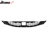 2013-2015 Honda Civic 4Dr OE Style Front Bumper Upper Grille Grill ABS