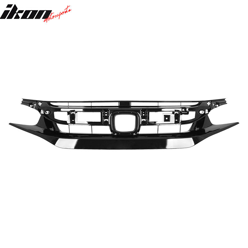 2019-2021 Honda Civic Sport Coupe Sedan OE Style Front Upper Grill ABS