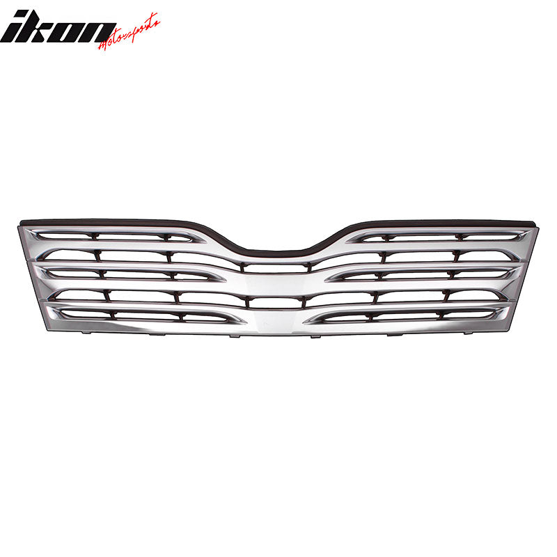 2009-2012 Toyota Venza OE Style Front Bumper Upper Grille Grill ABS