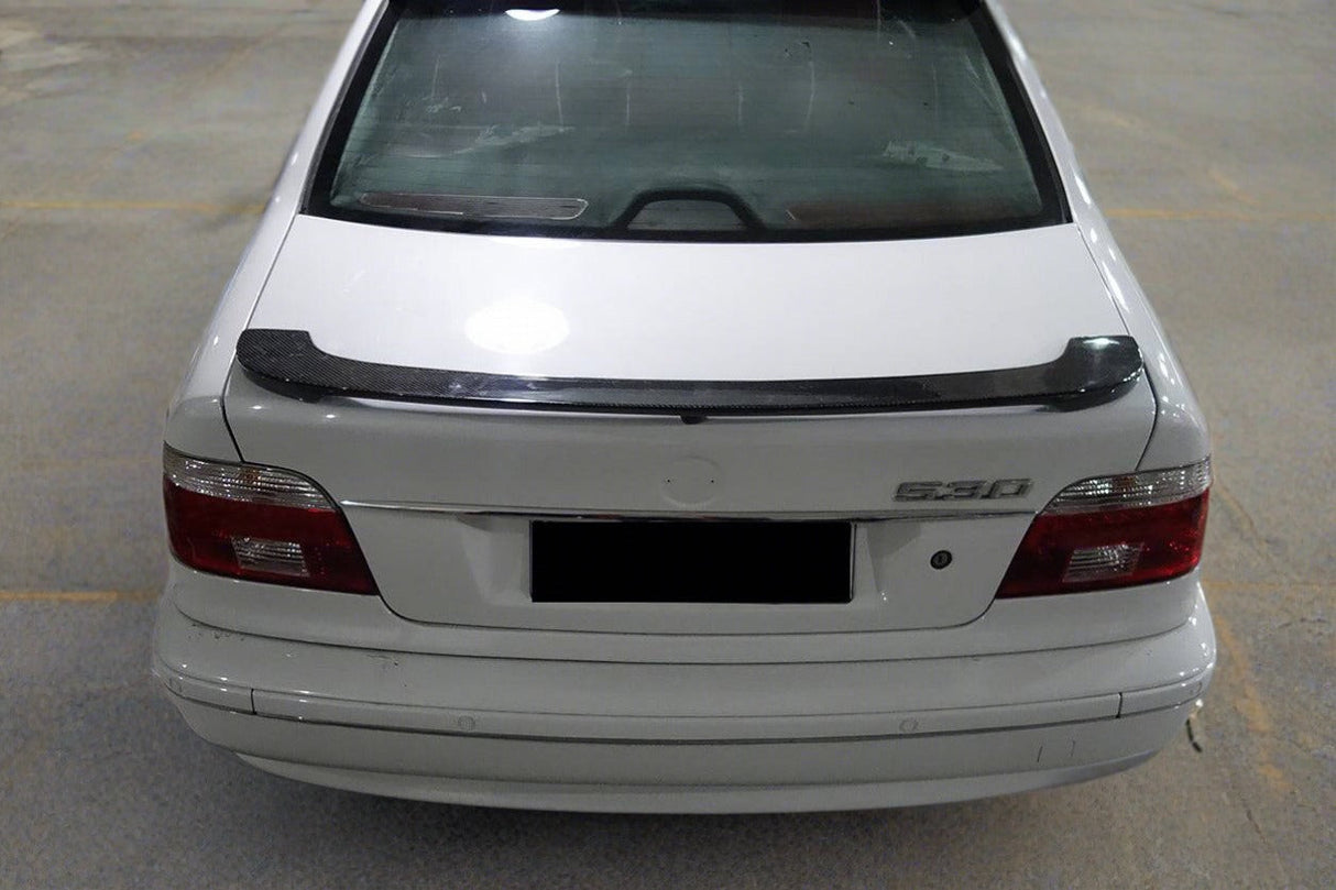 1997-2003 BMW 5 Series E39 MT Style Carbon Fiber Turnk Spoiler