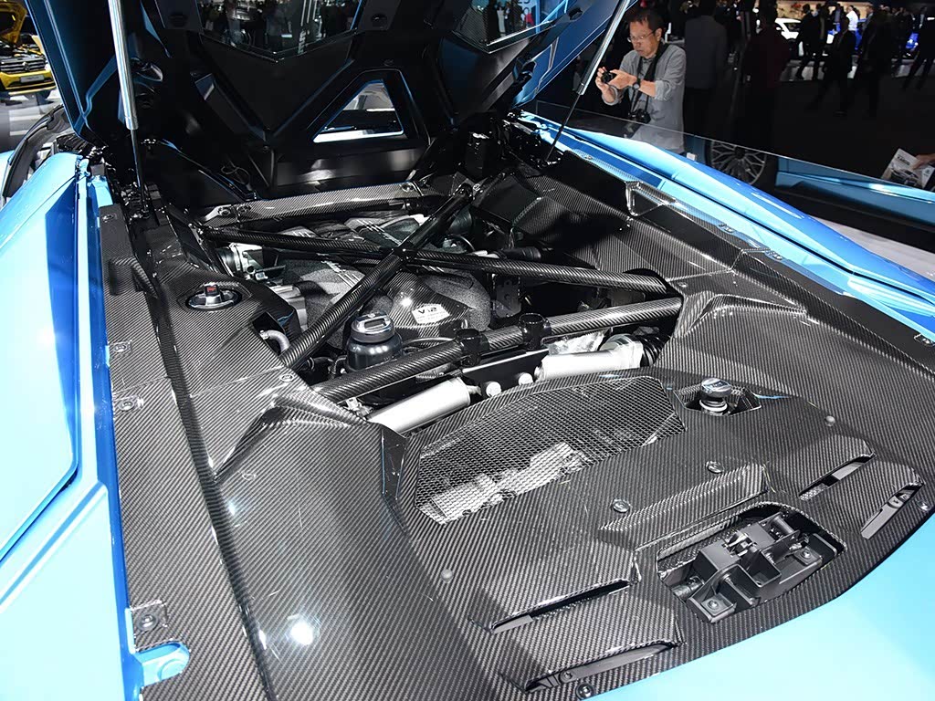 2011-2016 Lamborghini Aventador LP700 Coupe Carbon Fiber Engine Bay side Panels Land R Covers Repalcement