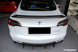 2017-2023 Tesla Model 3 VRS Style Carbon Fiber Rear Lip Diffuser