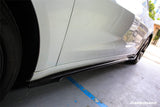 2017-2023 Tesla Model 3 VRS Style Carbon Fiber Side Skirts