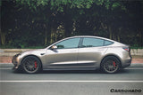 2017-2023 Tesla Model 3 VRS Style Carbon Fiber Side Skirts