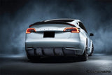2017-2023 Tesla Model 3 VRS Style Carbon Fiber Trunk Spoiler