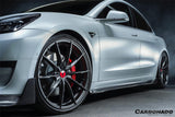 2017-2023 Tesla Model 3 VRS Style Carbon Fiber Side Skirts