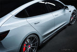 2017-2023 Tesla Model 3 VRS Style Carbon Fiber Side Skirts