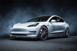 2017-2023 Tesla Model 3 VRS Style Carbon Fiber Side Skirts