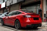 2017-2023 Tesla Model 3 VRS Style Carbon Fiber Rear Lip Diffuser