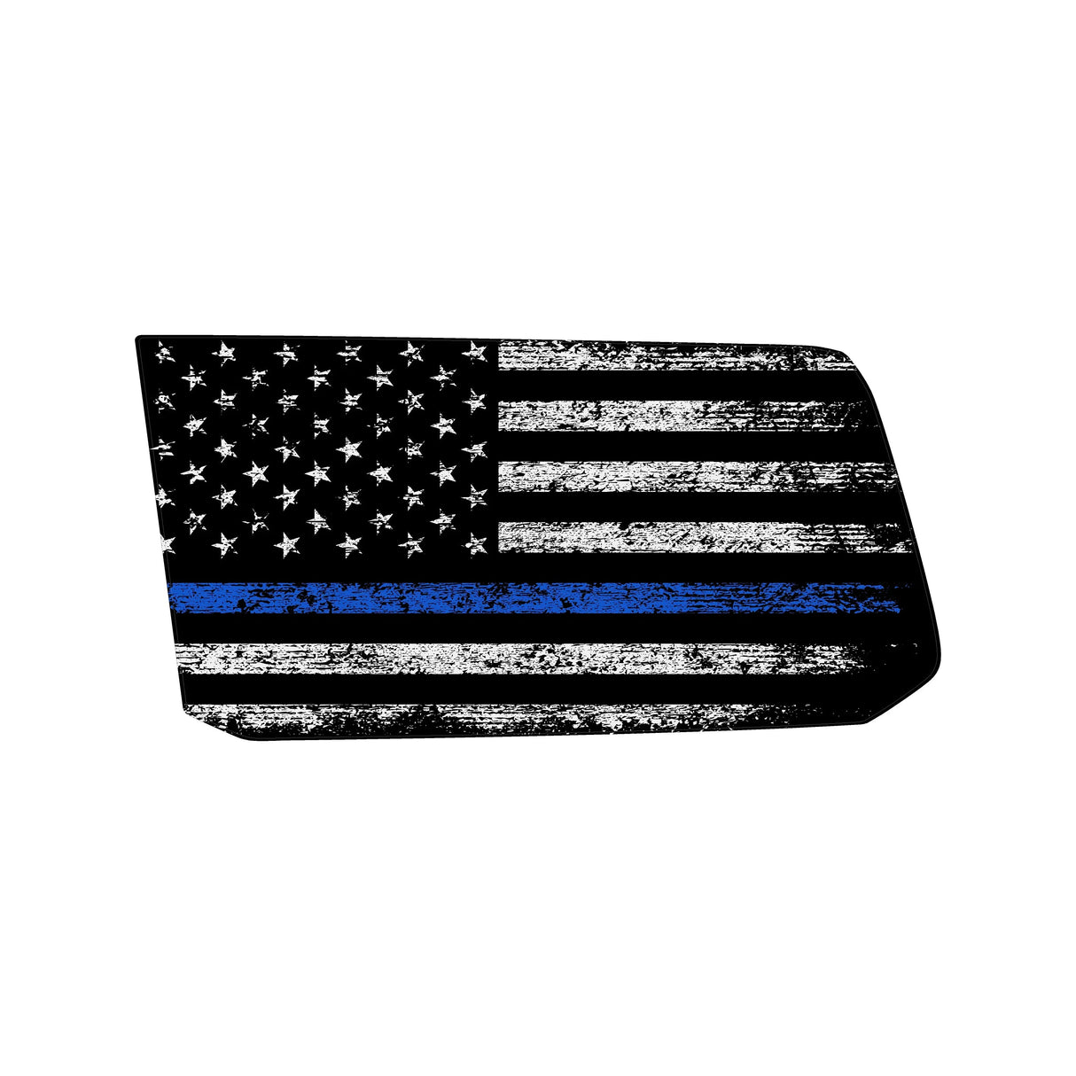 American Flag Rear Window Overlays V2 (Perforated) - 2024+ Land Cruiser